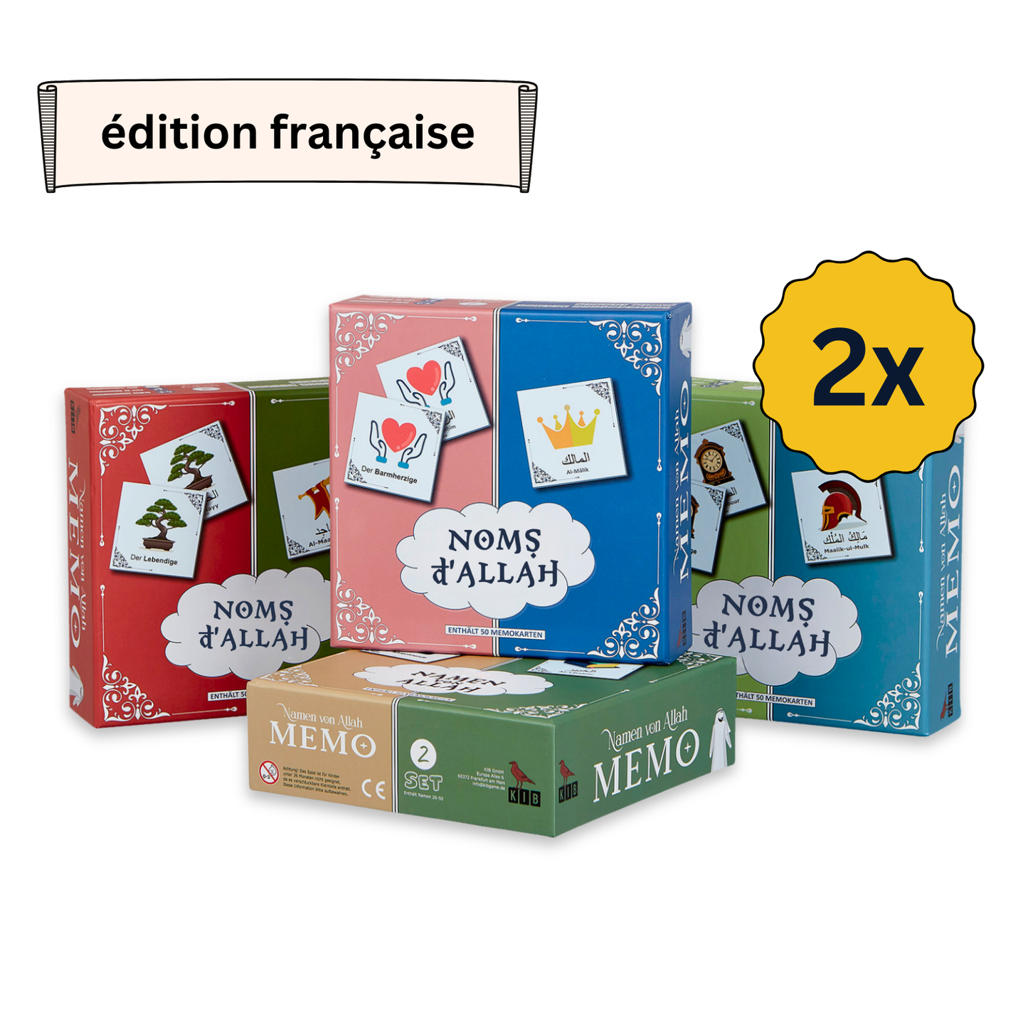 4 Spiele + Lernbegleiter